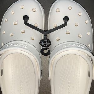 BRAND NEW white CROCS classic clogs